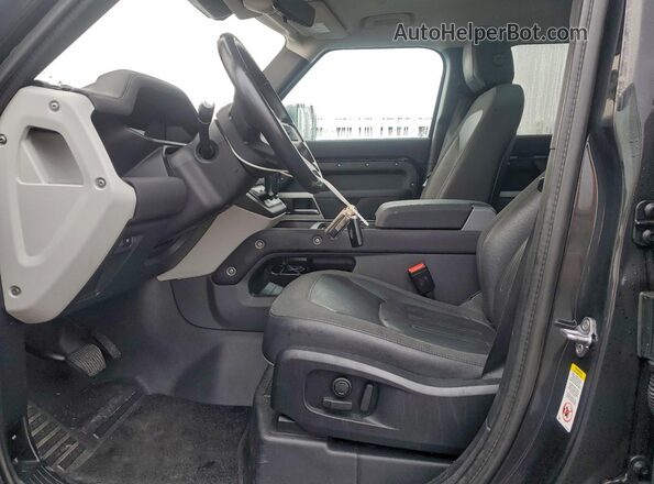 SALEP7EU1L2019938 2020 LAND ROVER DEFENDER Black წინა სალონის ხედი