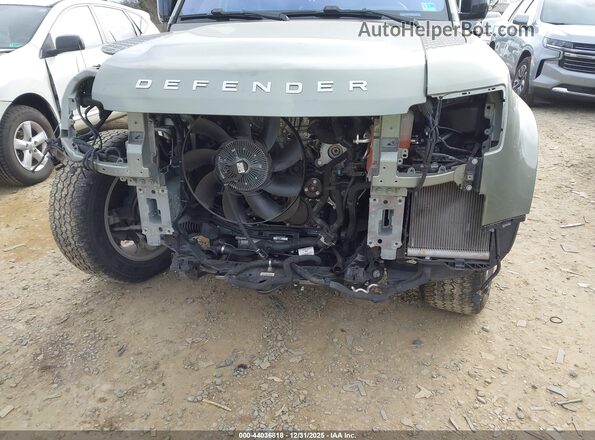 SALEP7RU3N2105488 2022 LAND ROVER DEFENDER Green Front view