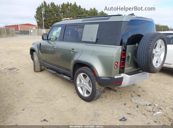SALEP7RU3N2105488 2022 LAND ROVER DEFENDER Green Rear left