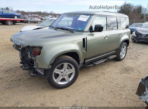 SALEP7RU3N2105488 2022 LAND ROVER DEFENDER Green Front left