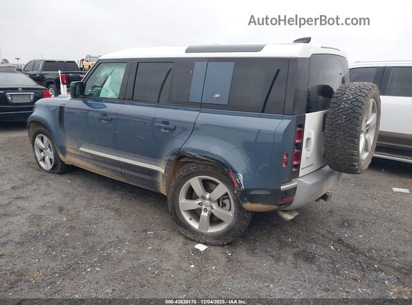 SALEPEFE0R2268476 2024 LAND ROVER DEFENDER Синий Задняя левая четверть