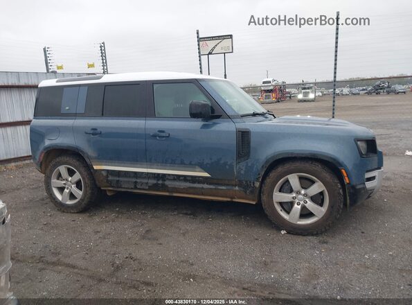 SALEPEFE0R2268476 2024 LAND ROVER DEFENDER Синий Вид задней части салона