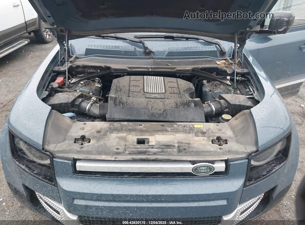 SALEPEFE0R2268476 2024 LAND ROVER DEFENDER Синий Вид сзади