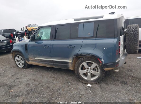 SALEPEFE0R2268476 2024 LAND ROVER DEFENDER Синий Панорамный вид салона 360°