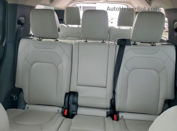 SALEPFEU4P2171647 2023 LAND ROVER DEFENDER Gray უკანა სავარძლების ხედი