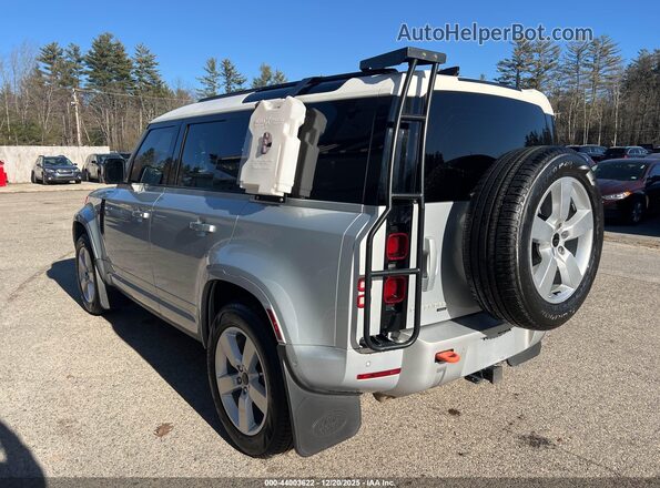 SALEW7RU6N2097910 2022 LAND ROVER DEFENDER Silver Tył lewy