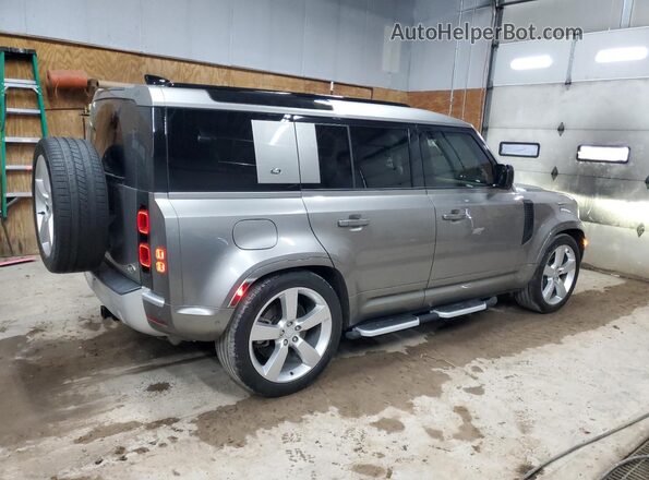 SALEWERU2N2102959 2022 LAND ROVER DEFENDER Gray Trasero derecho