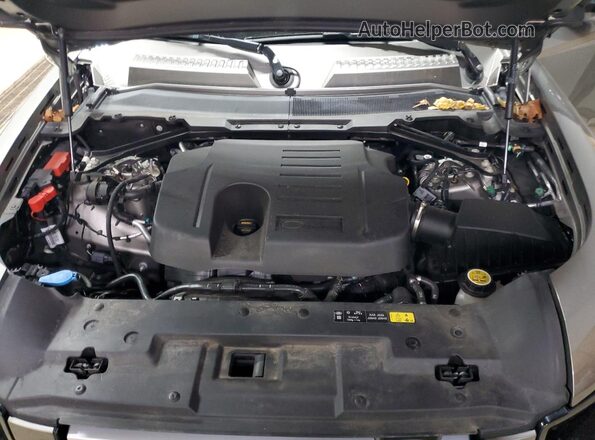 SALEWERU2N2102959 2022 LAND ROVER DEFENDER Gray Vista del compartimento del motor
