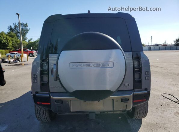 SALEXEEU8L2029189 2020 LAND ROVER DEFENDER Gray Вид ззаду