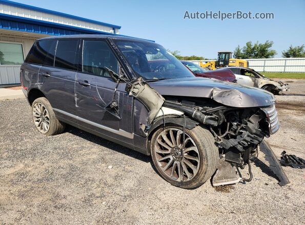 SALGS2EF8GA247555 2016 LAND ROVER RANGE Gray Delantero derecho