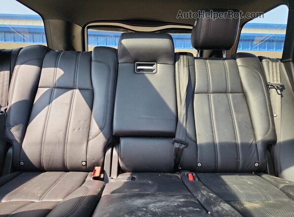 SALGS2EF8GA247555 2016 LAND ROVER RANGE Gray Vista de los asientos traseros