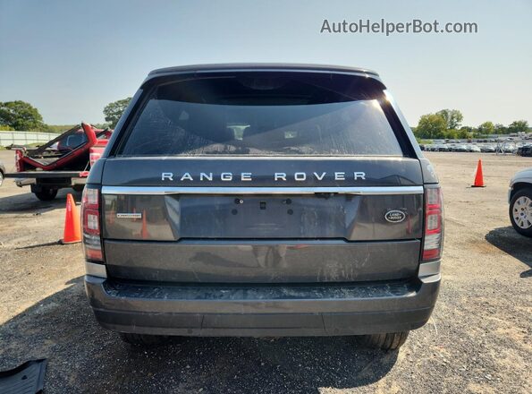 SALGS2EF8GA247555 2016 LAND ROVER RANGE Gray Vista trasera
