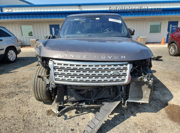SALGS2EF8GA247555 2016 LAND ROVER RANGE Gray Vista frontal