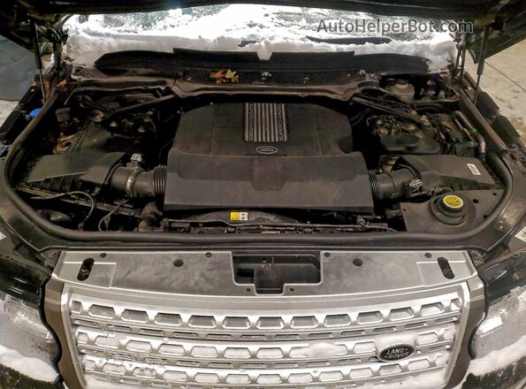 SALGS2EF9GA261156 2016 LAND ROVER RANGE ROVER Black Vista del compartimento del motor