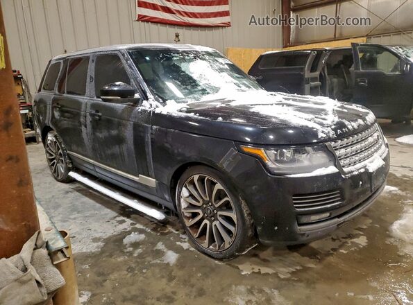 SALGS2EF9GA261156 2016 LAND ROVER RANGE ROVER Black Vista frontal