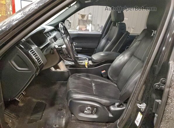 SALGS2EF9GA261156 2016 LAND ROVER RANGE ROVER Black Vista del salpicadero