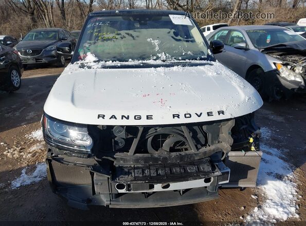 SALGS2FE7HA324133 2017 LAND ROVER RANGE ROVER Белый 