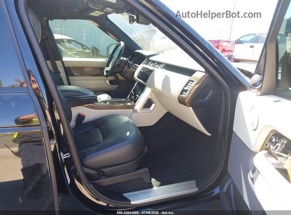 SALGS2RE1KA543043 2019 LAND ROVER RANGE ROVER Black Vista interior delantera