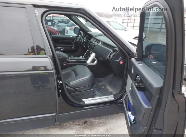 SALGS2RE2JA382863 2018 LAND ROVER RANGE ROVER Black Սալոնի դիմացի տեսք