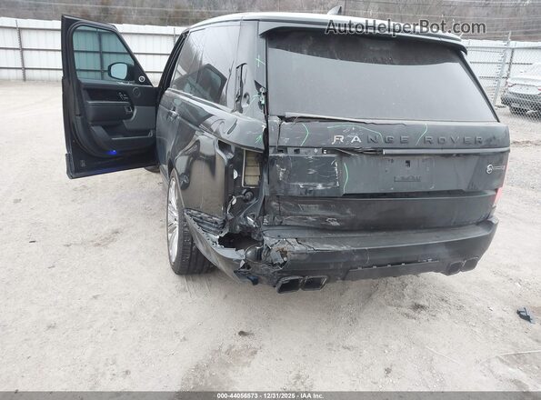 SALGS2RE2JA382863 2018 LAND ROVER RANGE ROVER Black Դիմացի տեսք