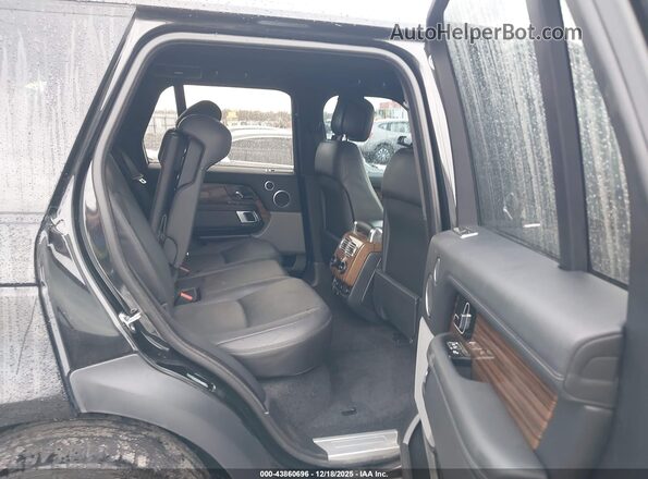 SALGS2RE5JA383134 2018 LAND ROVER RANGE ROVER Black VIN կոդի պիտակի տեսք