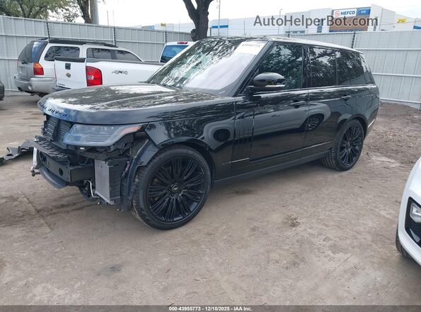 SALGS2RU0NA461588 2022 LAND ROVER RANGE ROVER Black Vista tres cuartos delantera izquierda