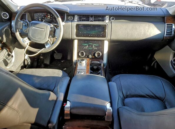 SALGS2RU1LA580943 2020 LAND ROVER RANGE Black Vista del salpicadero