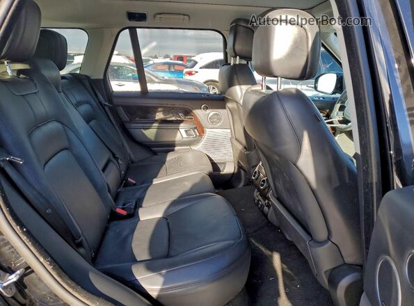 SALGS2RU1LA580943 2020 LAND ROVER RANGE Black Vista de los asientos traseros