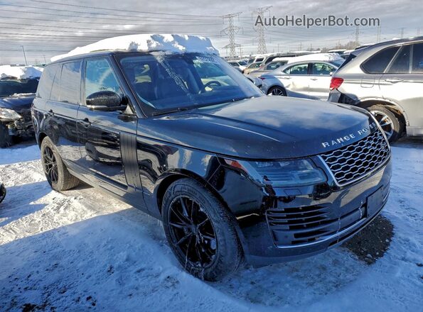 SALGS2RU1LA580943 2020 LAND ROVER RANGE Black Delantero derecho