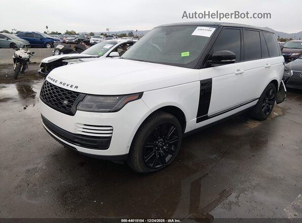 SALGS2RU1MA442577 2021 LAND ROVER RANGE ROVER Белый Передняя левая четверть
