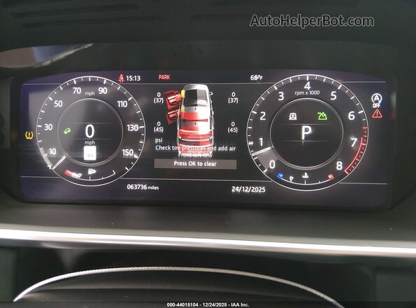 SALGS2RU1MA442577 2021 LAND ROVER RANGE ROVER Белый Вид задних сидений