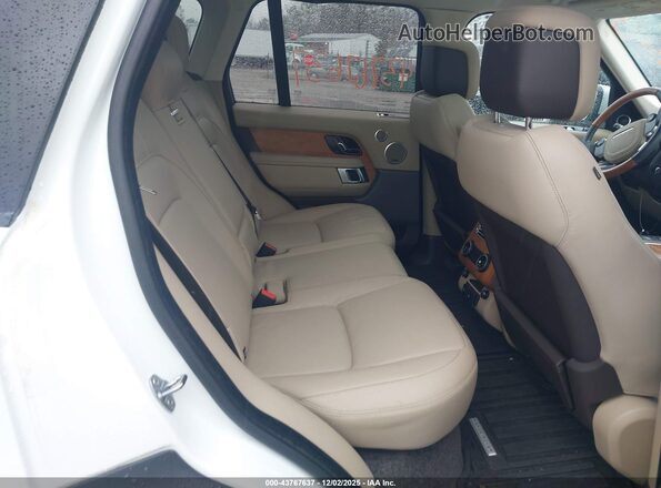SALGS2RU2MA421589 2021 LAND ROVER RANGE ROVER White Vista de la etiqueta del VIN