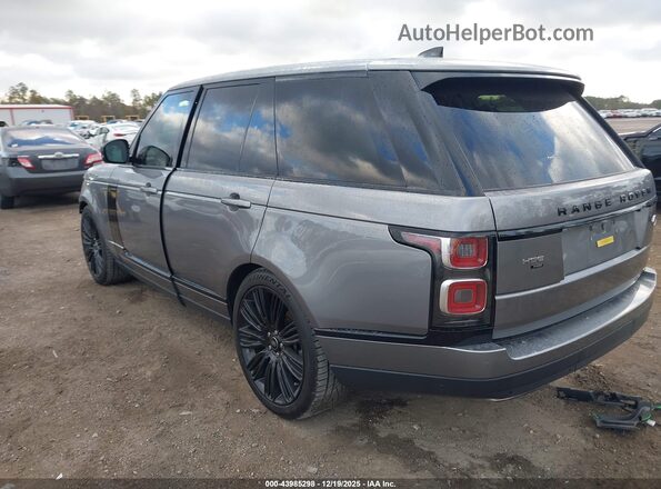 SALGS2RU2MA444693 2021 LAND ROVER RANGE ROVER Gray Trasero izquierdo