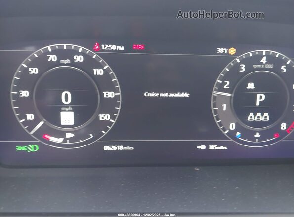 SALGS2RU3LA591457 2020 LAND ROVER RANGE ROVER Черный 