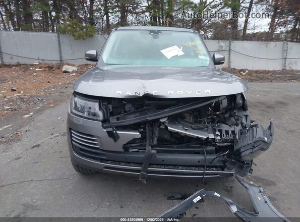 SALGS2RU5LA594473 2020 LAND ROVER RANGE ROVER Gray Սարքավորումների վահանակի տեսք