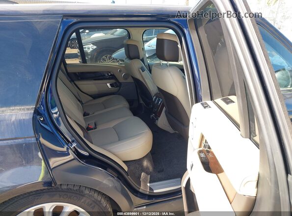 SALGS2RU8LA403337 2020 LAND ROVER RANGE ROVER Dark Blue VIN sticker view