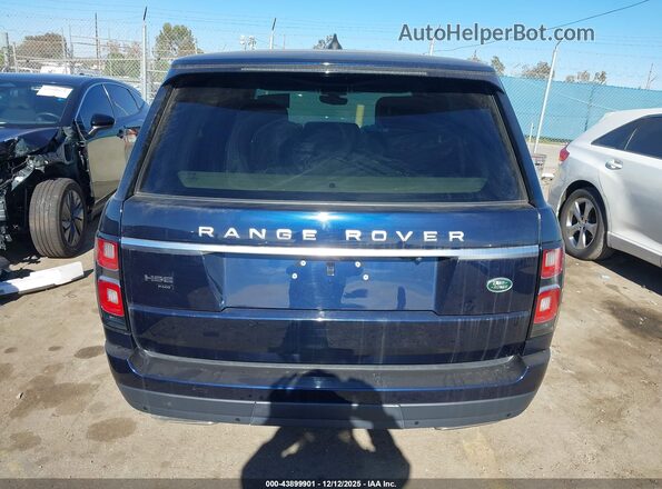 SALGS2RU8LA403337 2020 LAND ROVER RANGE ROVER Dark Blue 