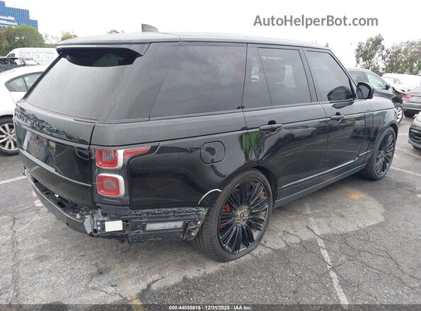 SALGS2SE4LA568322 2020 LAND ROVER RANGE ROVER Black Հետևի աջ