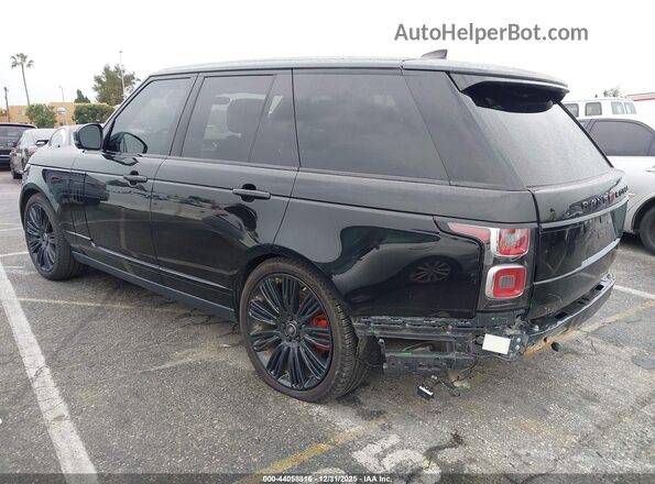 SALGS2SE4LA568322 2020 LAND ROVER RANGE ROVER Black Հետևի ձախ