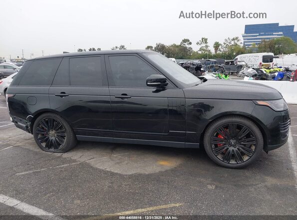 SALGS2SE4LA568322 2020 LAND ROVER RANGE ROVER Black Սալոնի հետևի տեսք