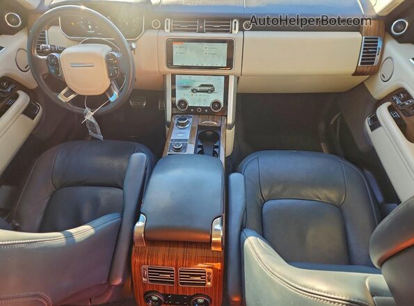 SALGS2SE9NA468378 2022 LAND ROVER RANGE Gray წინა პანელის ხედი