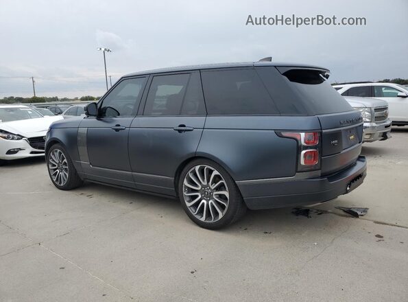 SALGS2SEXLA404895 2020 LAND ROVER RANGE Blue Հետևի ձախ