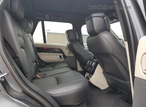SALGS2SEXLA404895 2020 LAND ROVER RANGE Blue Սալոնի հետևի տեսք