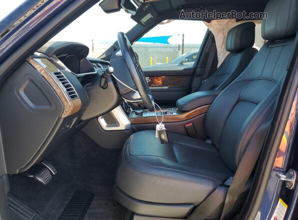 SALGS2SEXNA460290 2022 LAND ROVER RANGE Blue Вид салону спереду
