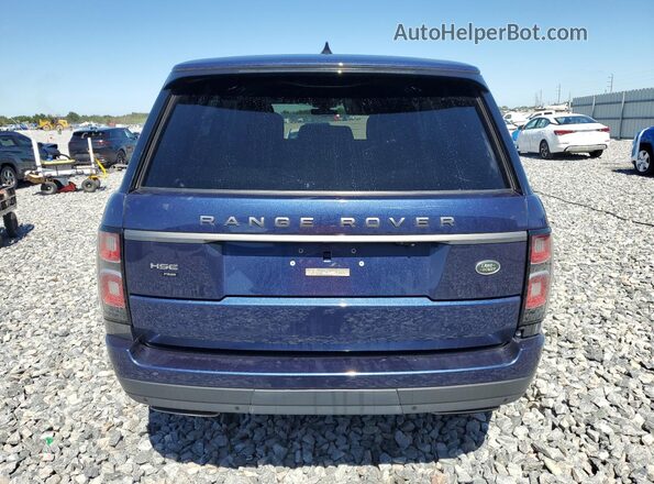 SALGS2SEXNA460290 2022 LAND ROVER RANGE Blue Вид ззаду