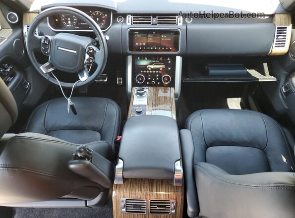 SALGS2SEXNA460290 2022 LAND ROVER RANGE Blue Вид панелі приладів