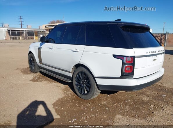 SALGS2SV8JA399791 2018 LAND ROVER RANGE ROVER Белый 