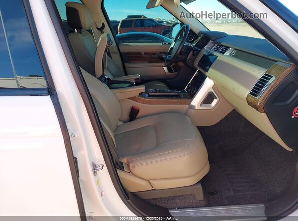 SALGS2SV8JA399791 2018 LAND ROVER RANGE ROVER Белый 