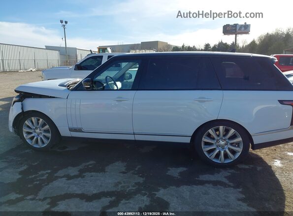 SALGS3EF4GA257683 2016 LAND ROVER RANGE ROVER White Панорамний вид салону 360°