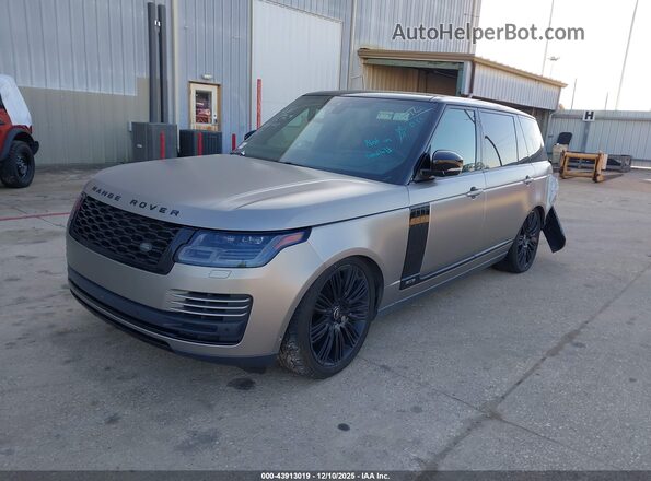 SALGS5RE5JA393311 2018 LAND ROVER RANGE ROVER Silver Front left